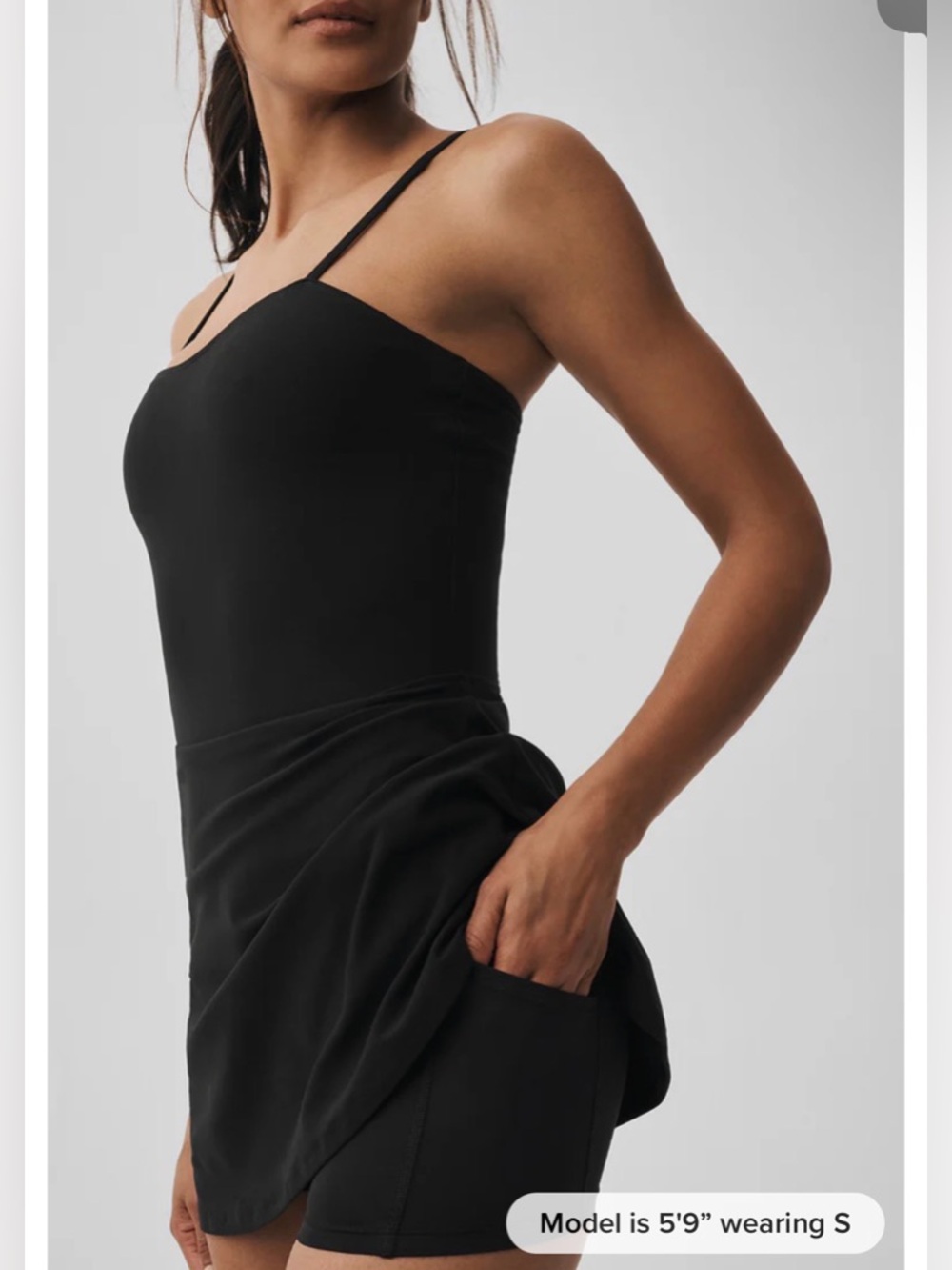 Alosoft Courtside Tennis Dress, MED - Picture 2 of 7